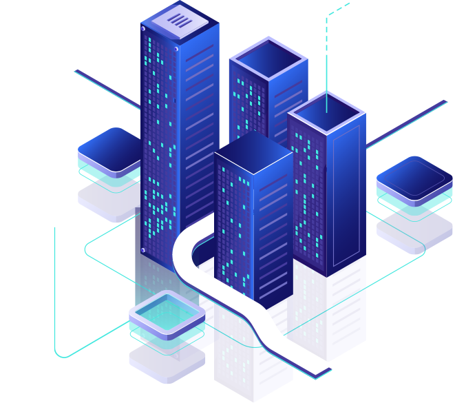 Web Hosting Illustration